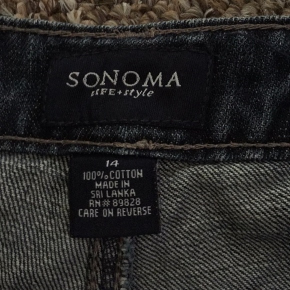 My Favorite Fit, Sonoma Jeans 14 100% Cotton - Picture 3 of 5